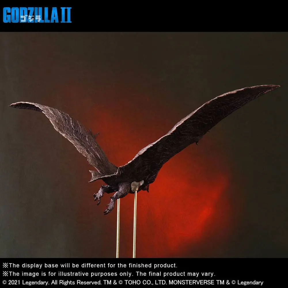 Godzilla II TOHO nagy Kaiju Series PVC szobor figura Rodan 56 cm termékfotó