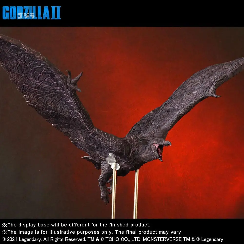 Godzilla II TOHO nagy Kaiju Series PVC szobor figura Rodan 56 cm termékfotó