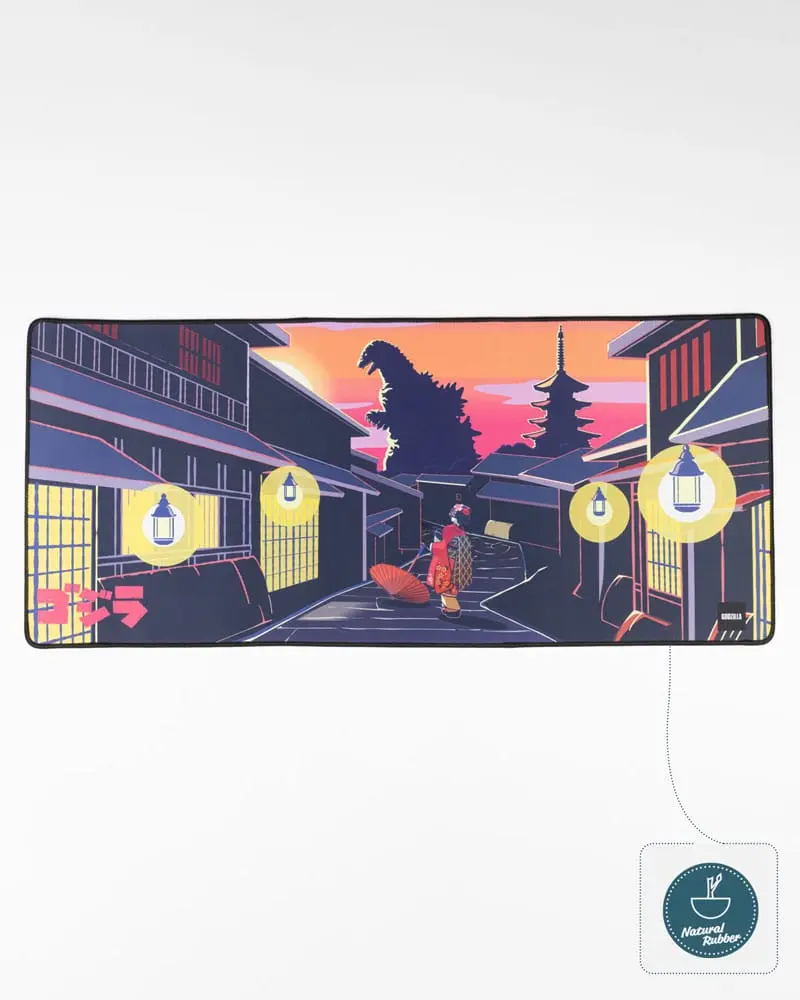 Godzilla Japanese Godzilla Skyline XXL egérpad termékfotó