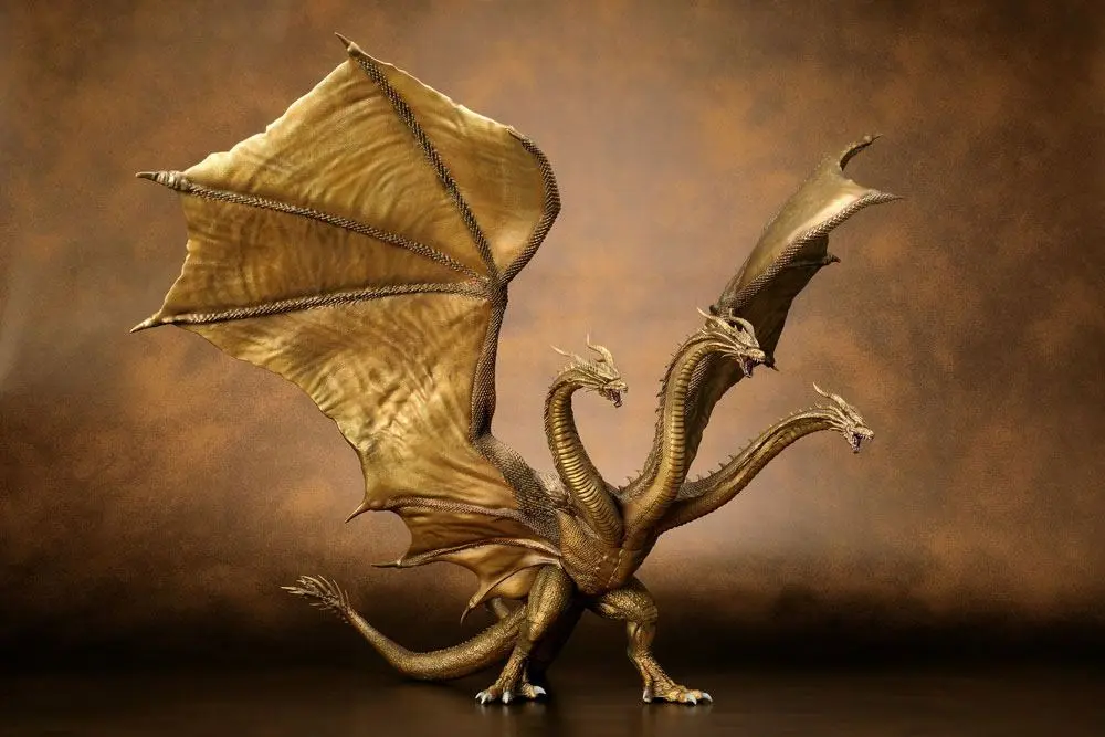 Godzilla: King of the Monsters Chou Gekizou Series King Ghidorah PVC szobor figura 53 cm termékfotó