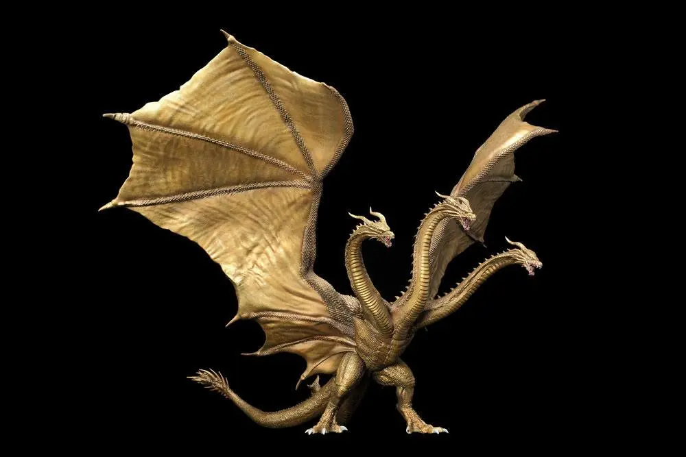 Godzilla: King of the Monsters Chou Gekizou Series King Ghidorah PVC szobor figura 53 cm termékfotó