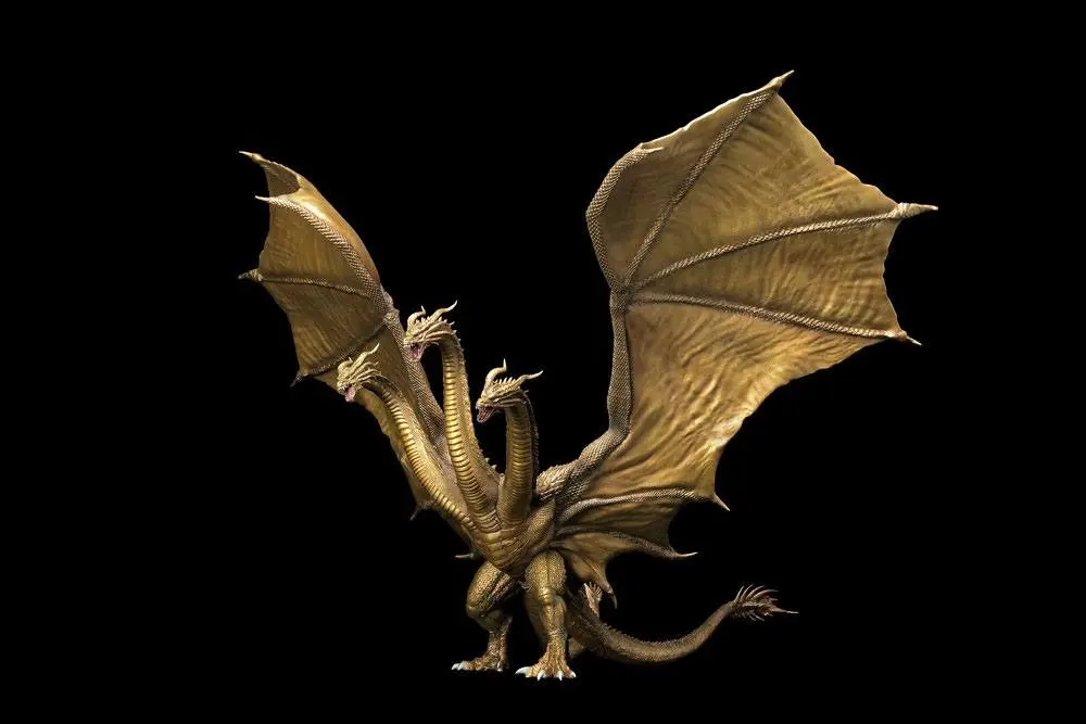 Godzilla: King of the Monsters Chou Gekizou Series King Ghidorah PVC szobor figura 53 cm termékfotó