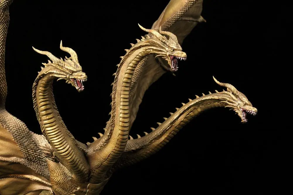 Godzilla: King of the Monsters Chou Gekizou Series King Ghidorah PVC szobor figura 53 cm termékfotó