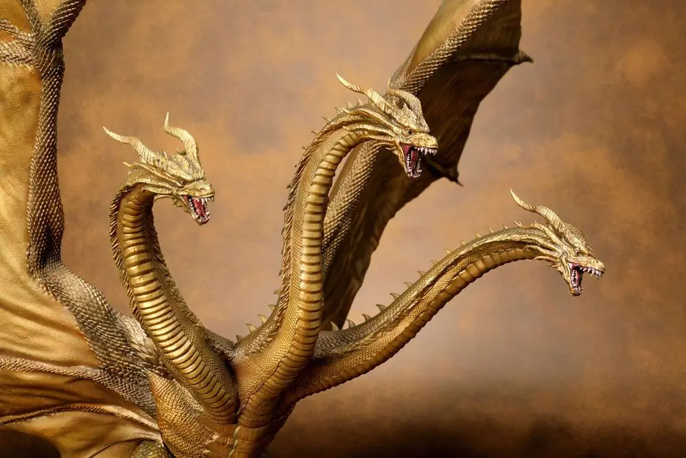 Godzilla: King of the Monsters Chou Gekizou Series King Ghidorah PVC szobor figura 53 cm termékfotó