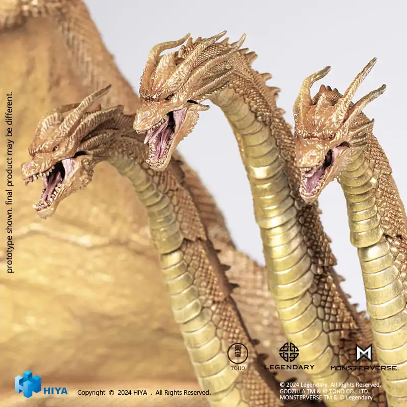 Godzilla: King of the Monsters Exquisite Basic King Ghidorah Gravity Beam Version akciófigura 35 cm termékfotó