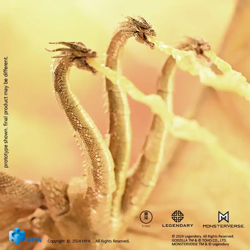 Godzilla: King of the Monsters Exquisite Basic King Ghidorah Gravity Beam Version akciófigura 35 cm termékfotó