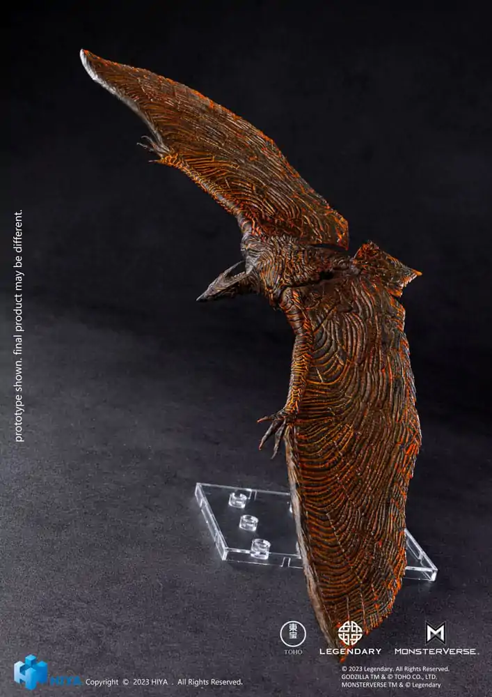 Godzilla: King of the Monsters Exquisite Basic Rodan Flameborn akciófigura 13 cm termékfotó