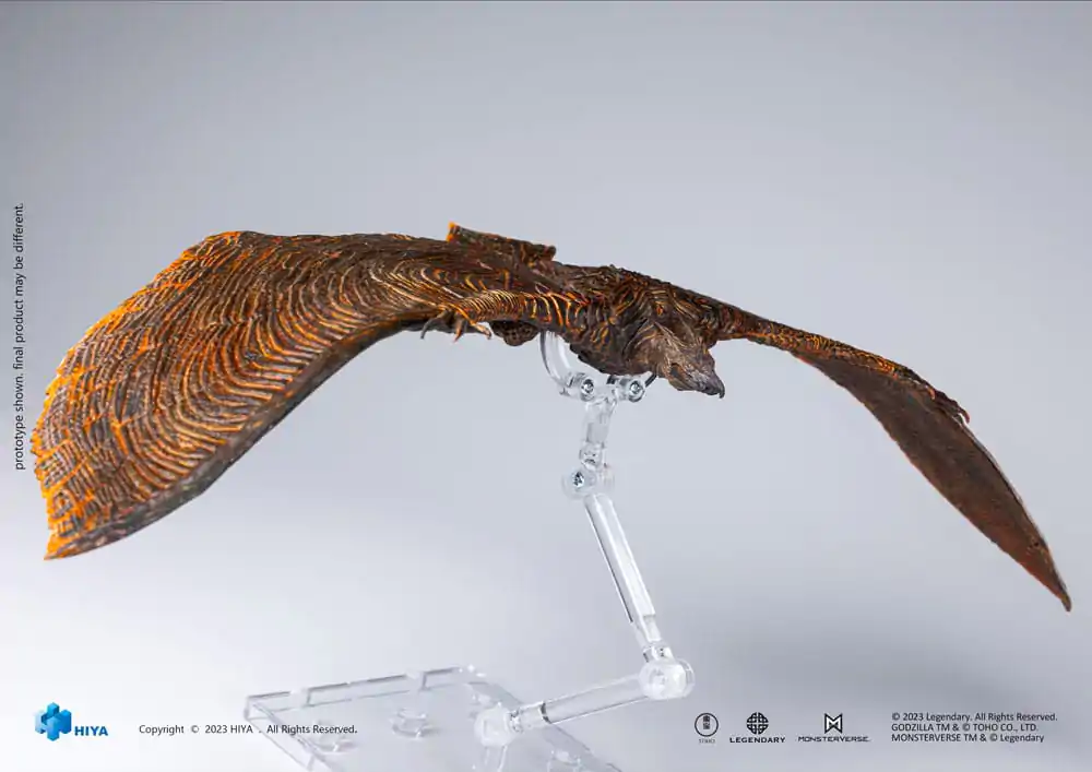 Godzilla: King of the Monsters Exquisite Basic Rodan Flameborn akciófigura 13 cm termékfotó