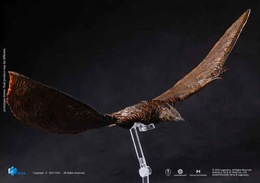 Godzilla: King of the Monsters Exquisite Basic Rodan Flameborn akciófigura 13 cm termékfotó