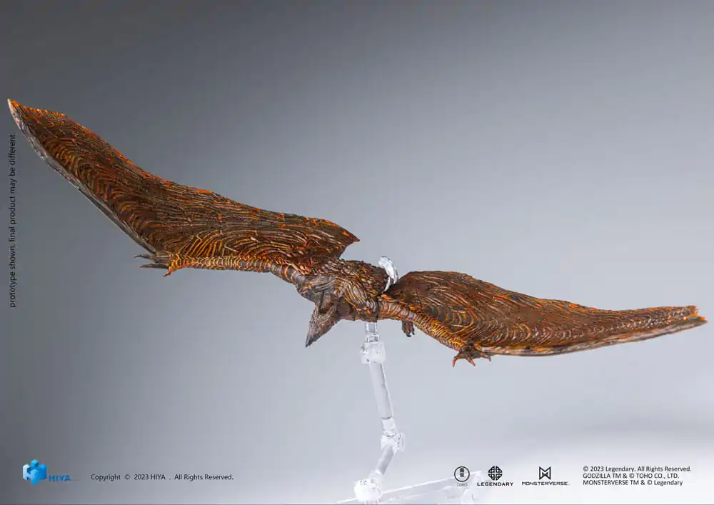 Godzilla: King of the Monsters Exquisite Basic Rodan Flameborn akciófigura 13 cm termékfotó