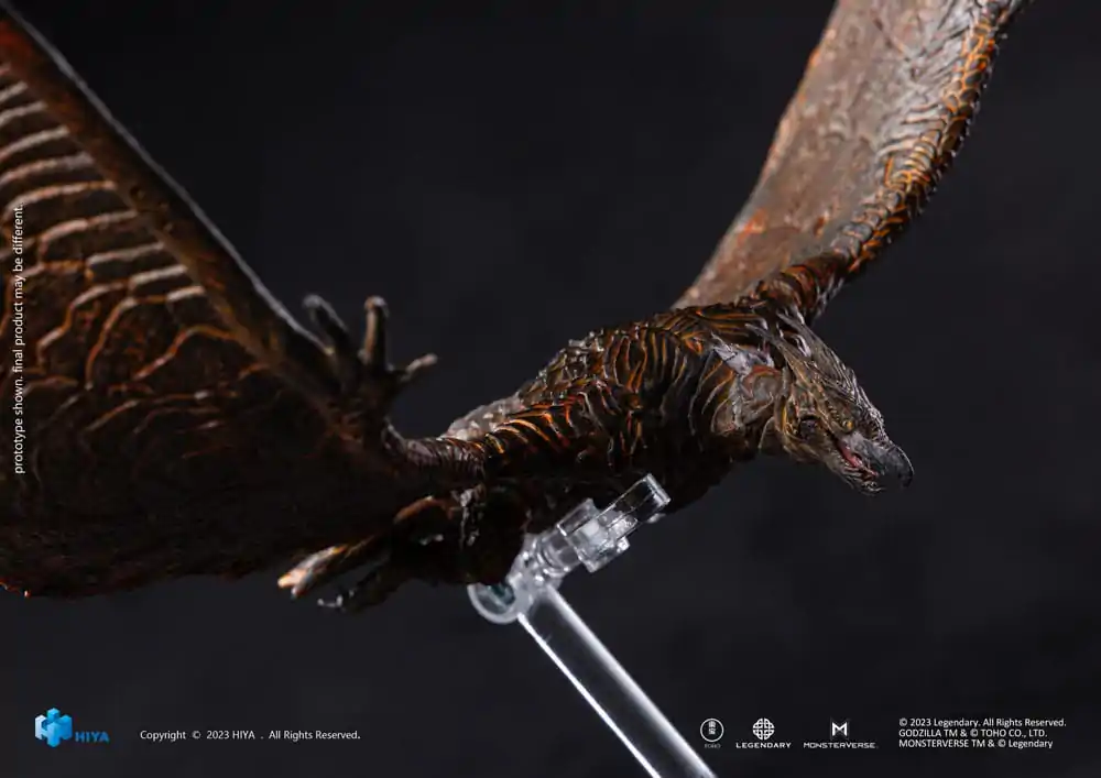 Godzilla: King of the Monsters Exquisite Basic Rodan Flameborn akciófigura 13 cm termékfotó