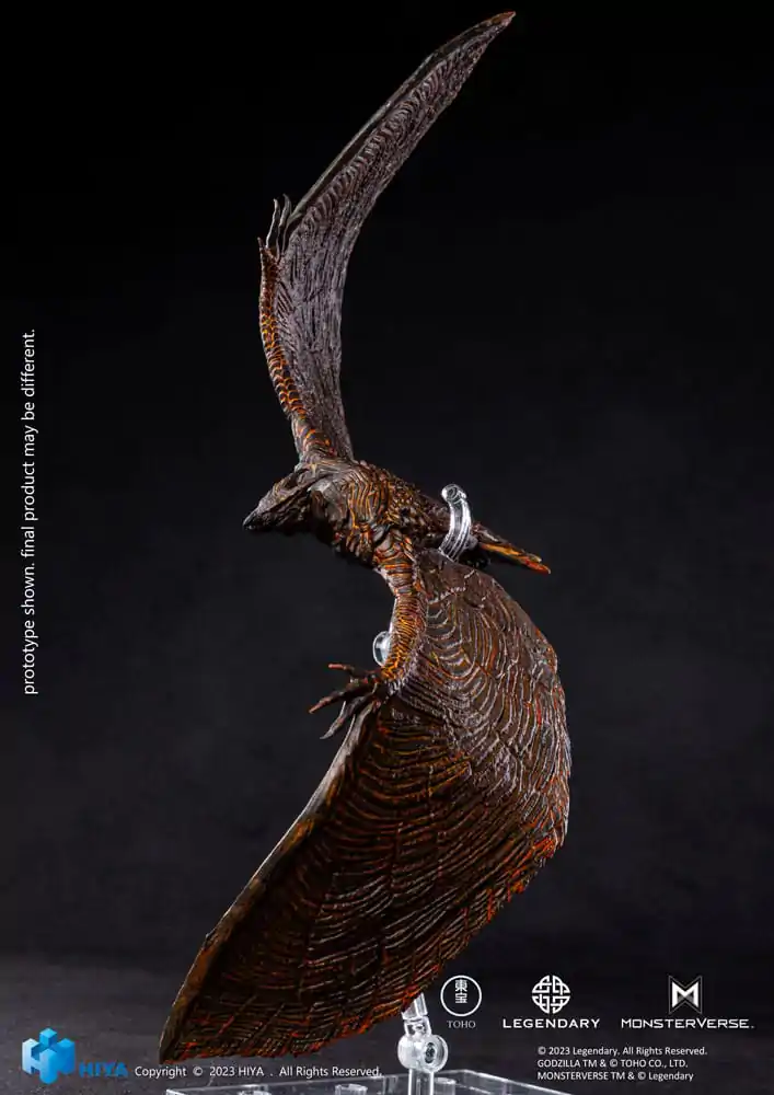 Godzilla: King of the Monsters Exquisite Basic Rodan Flameborn akciófigura 13 cm termékfotó