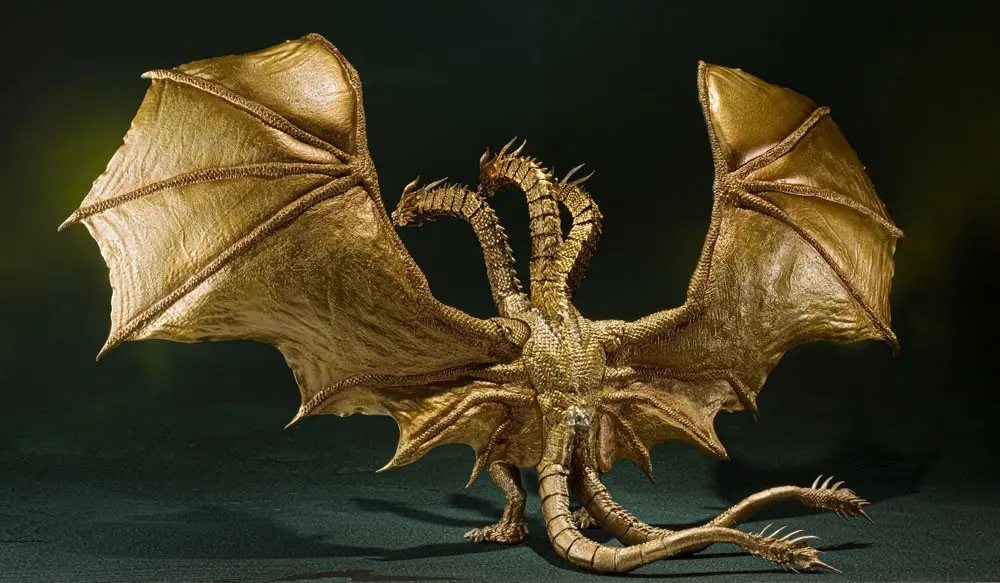 Godzilla: King of the Monsters S.H. MonsterArts akciófigura King Ghidorah (Special Color Ver.) 25 cm termékfotó