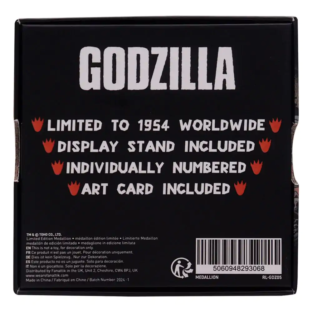 Godzilla Medallion 70th Anniversary Limitált kiadás termékfotó