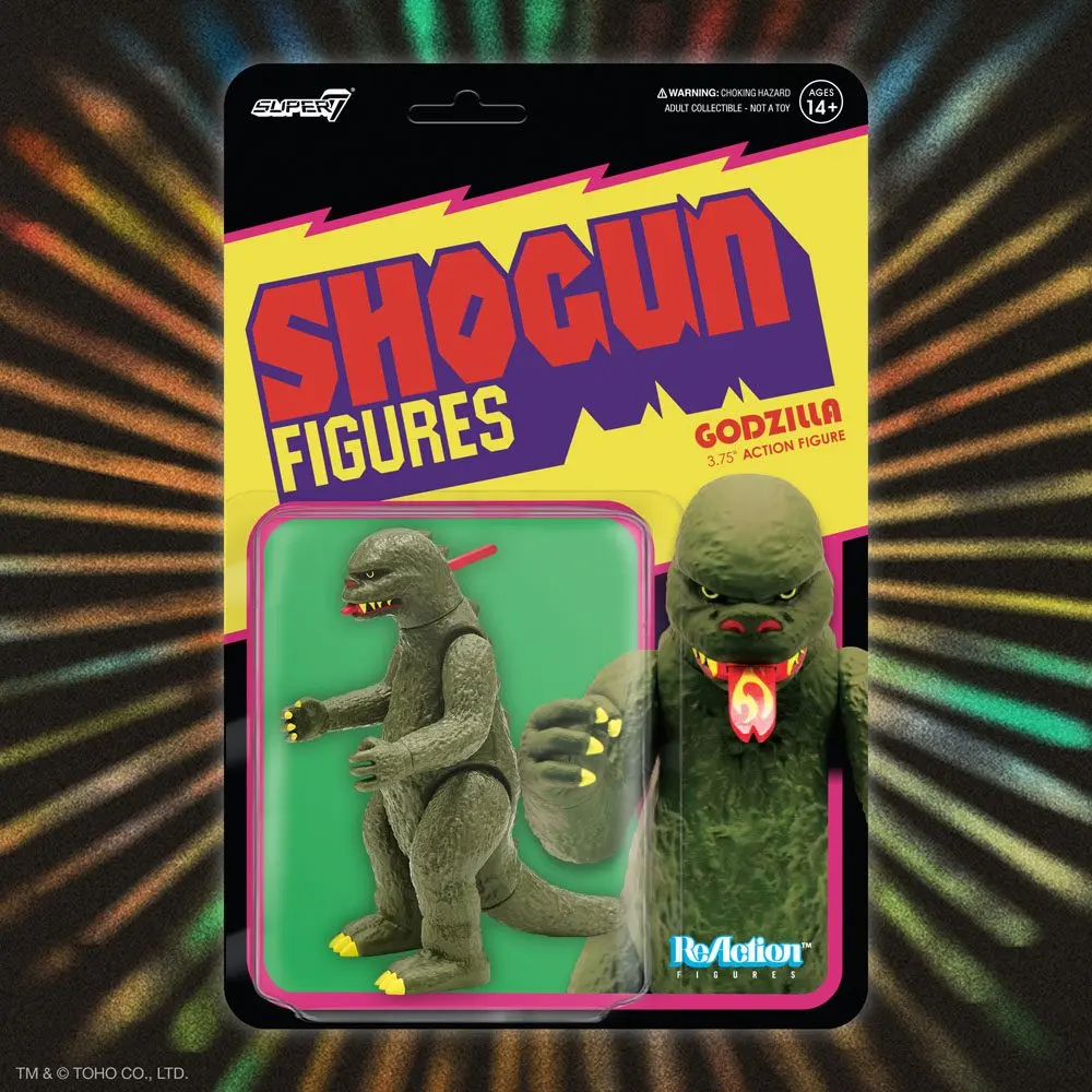 Godzilla ReAction Shogun (Dark Green) akciófigura 10 cm termékfotó