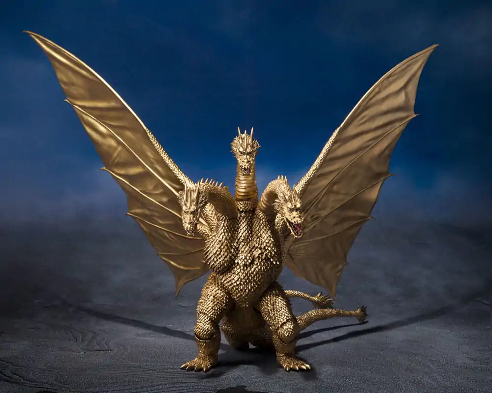 Godzilla S.H. Monster Arts akciófigura King Ghidora (1972) 25 cm termékfotó