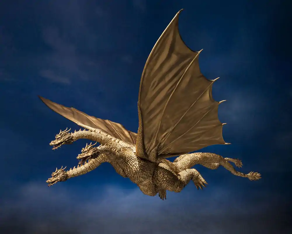 Godzilla S.H. Monster Arts akciófigura King Ghidora (1972) 25 cm termékfotó