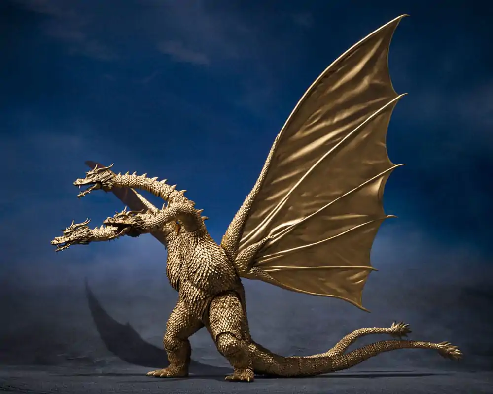 Godzilla S.H. Monster Arts akciófigura King Ghidora (1972) 25 cm termékfotó