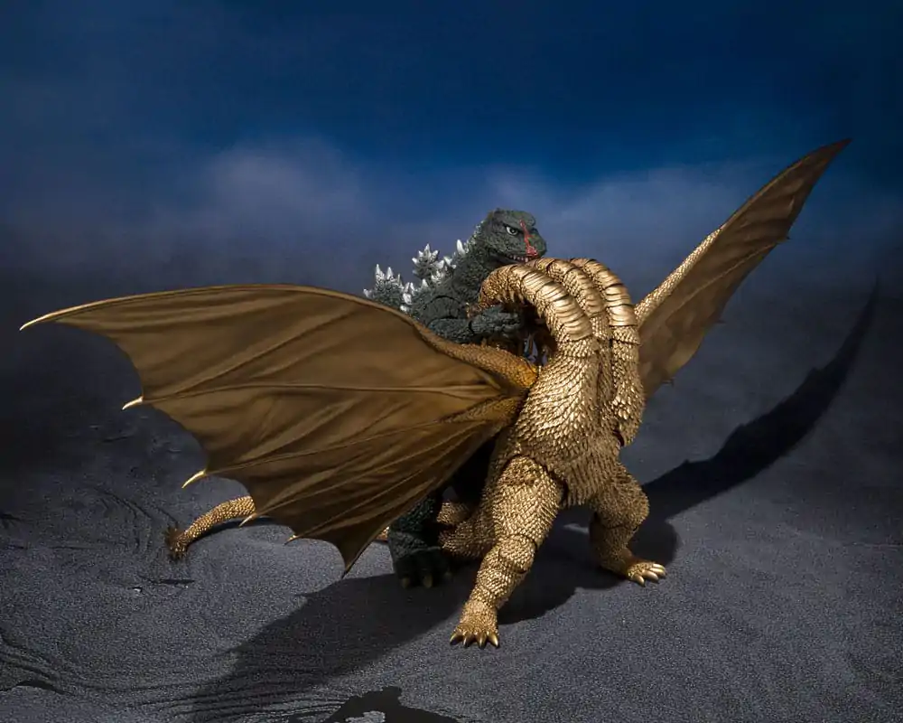 Godzilla S.H. Monster Arts akciófigura King Ghidora (1972) 25 cm termékfotó
