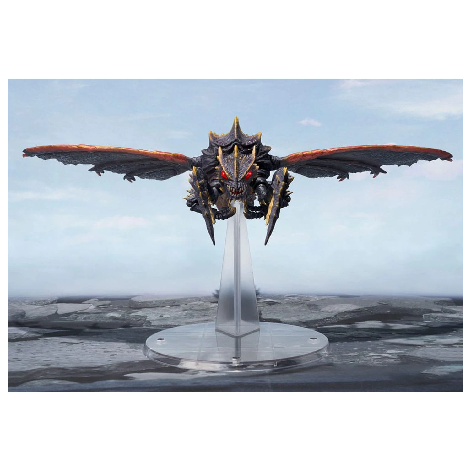 Godzilla S.H. Monster Arts akciófigura Megaguirus Evolution Set 21 cm   termékfotó