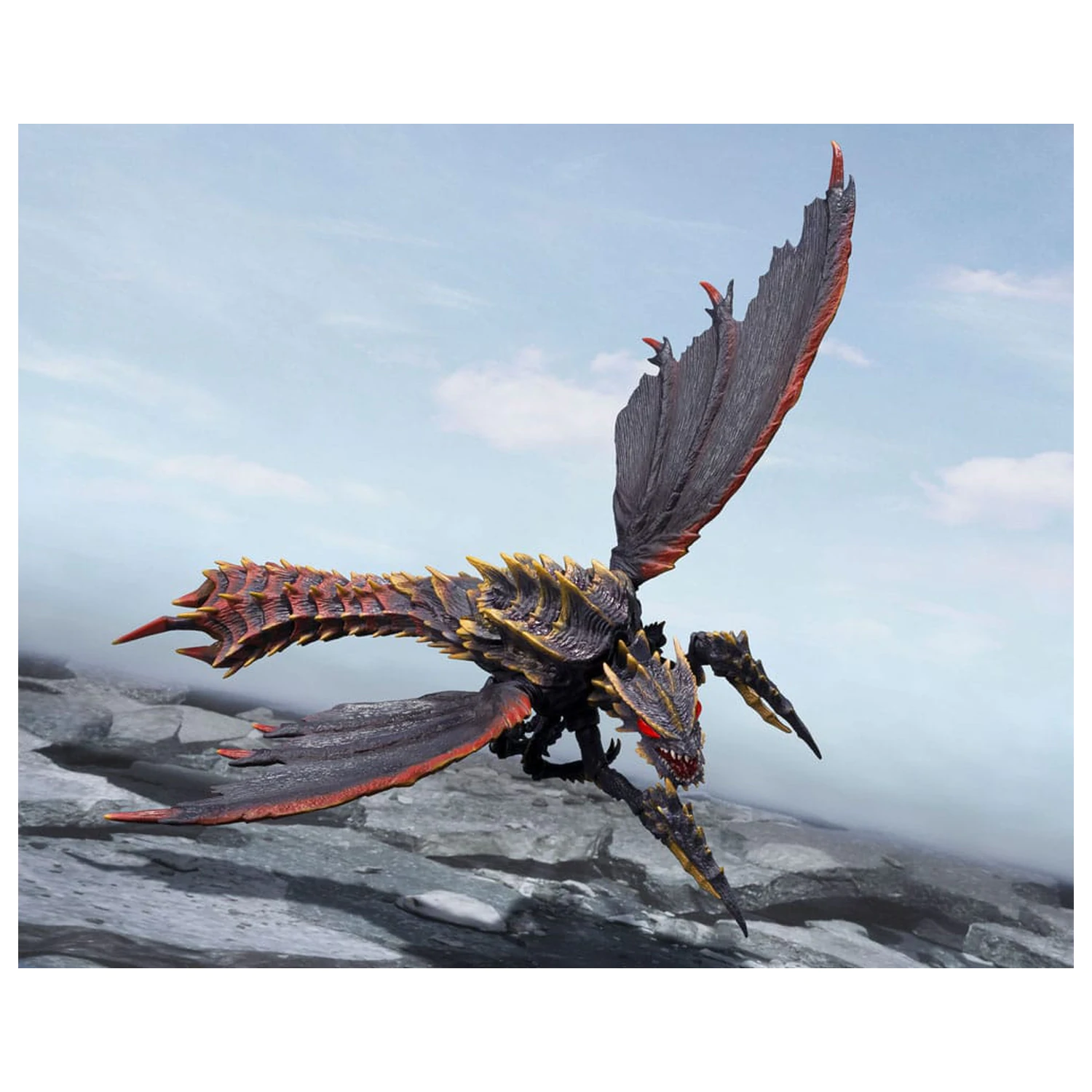 Godzilla S.H. Monster Arts akciófigura Megaguirus Evolution Set 21 cm   termékfotó