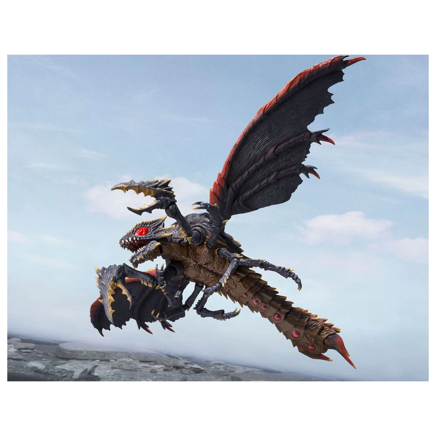 Godzilla S.H. Monster Arts akciófigura Megaguirus Evolution Set 21 cm   termékfotó