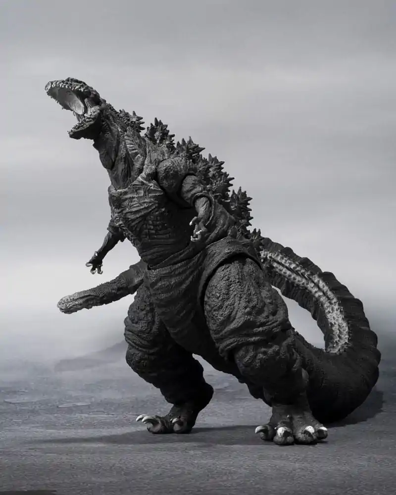 Godzilla S.H. MonsterArts Action Figure Godzilla (2016) The Fourth Orthochromatic Version 18 cm termékfotó