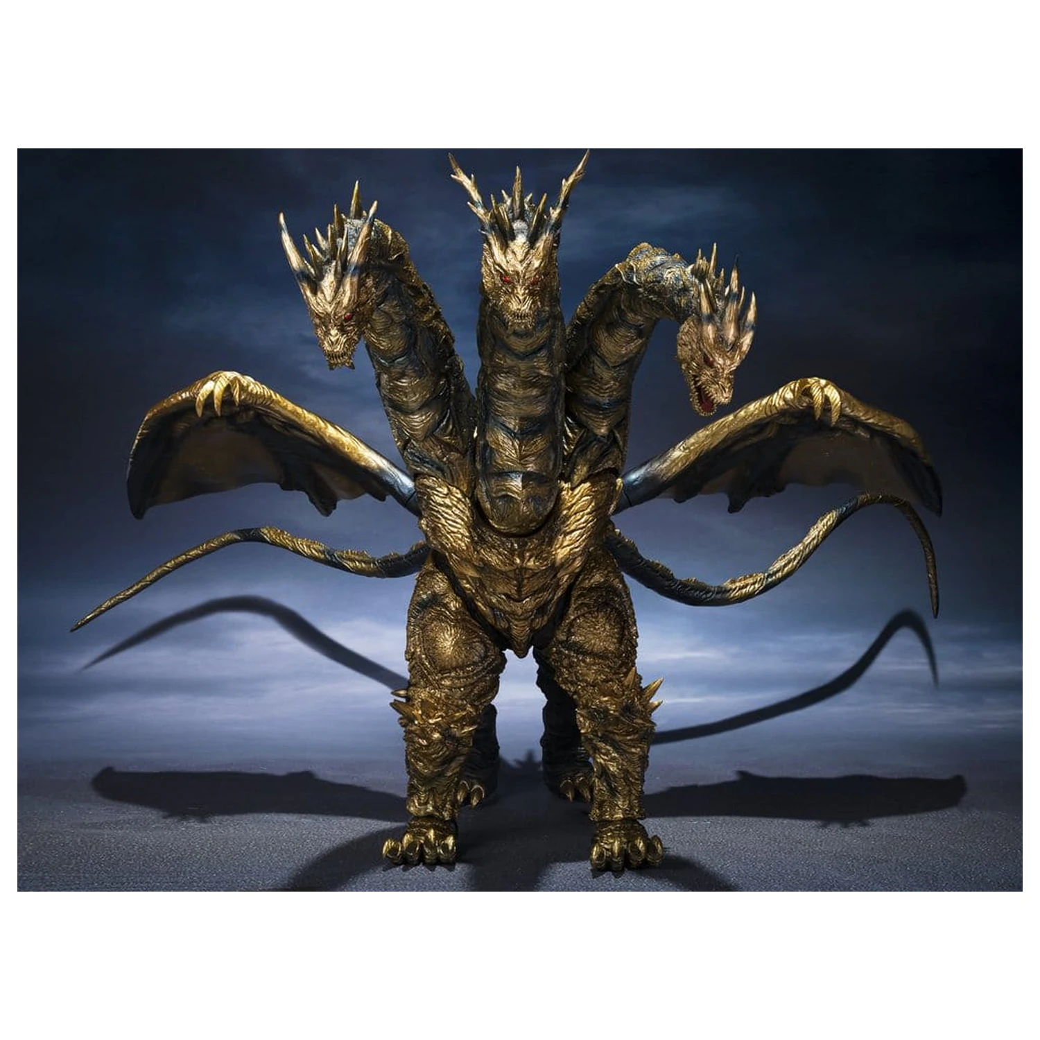 Godzilla S.H.MonsterArts akciófigura Kaizer Ghidorah 25 cm termékfotó