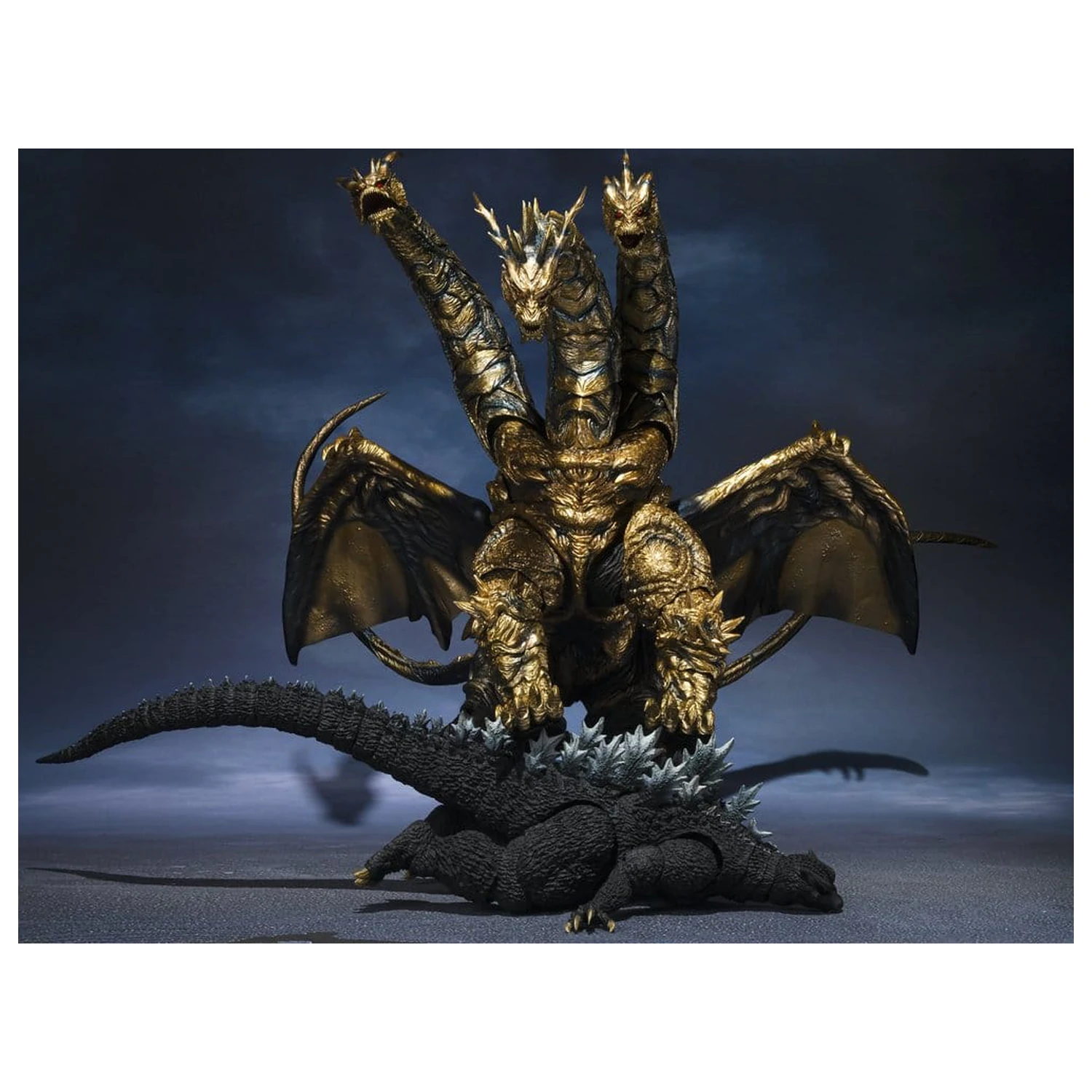 Godzilla S.H.MonsterArts akciófigura Kaizer Ghidorah 25 cm termékfotó