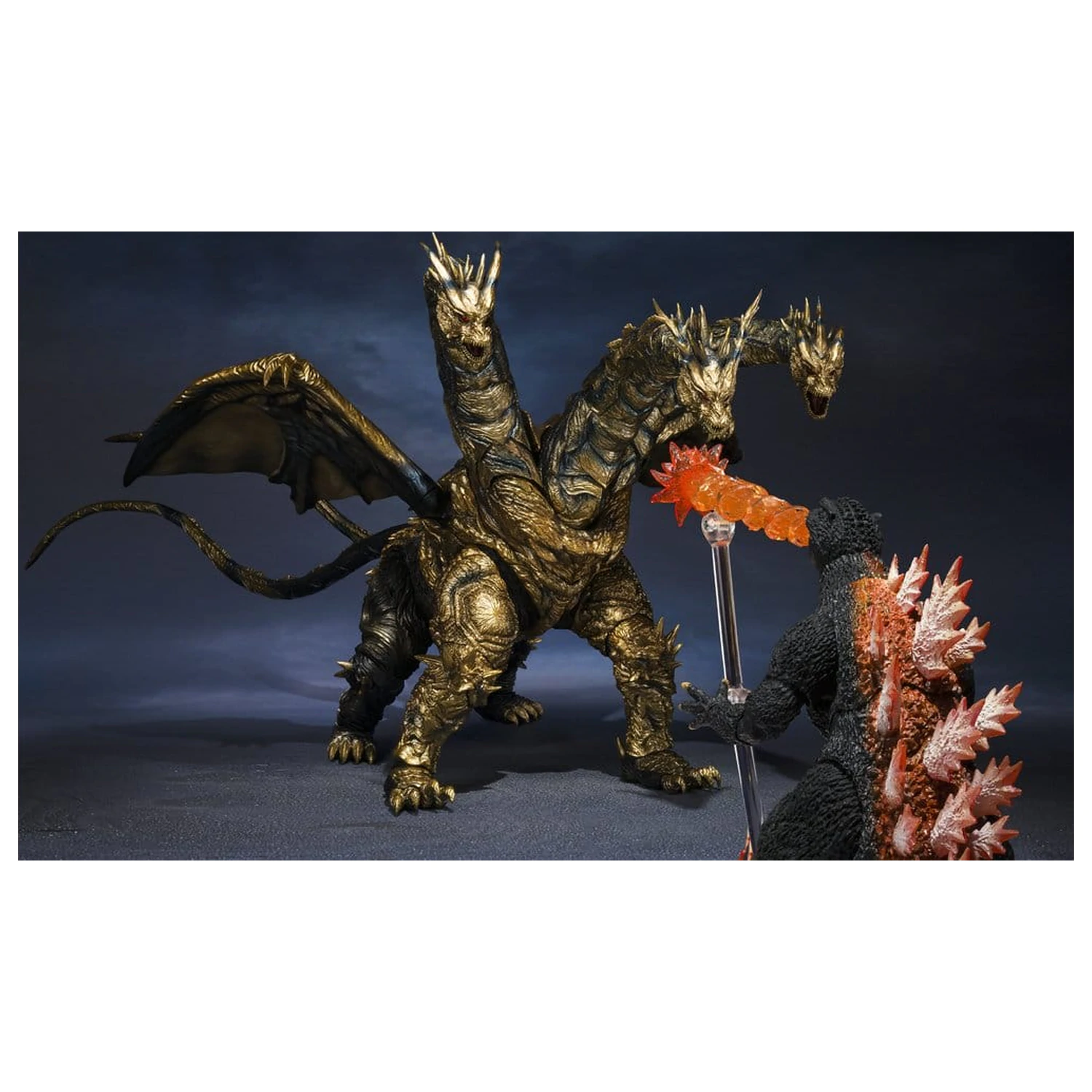 Godzilla S.H.MonsterArts akciófigura Kaizer Ghidorah 25 cm termékfotó