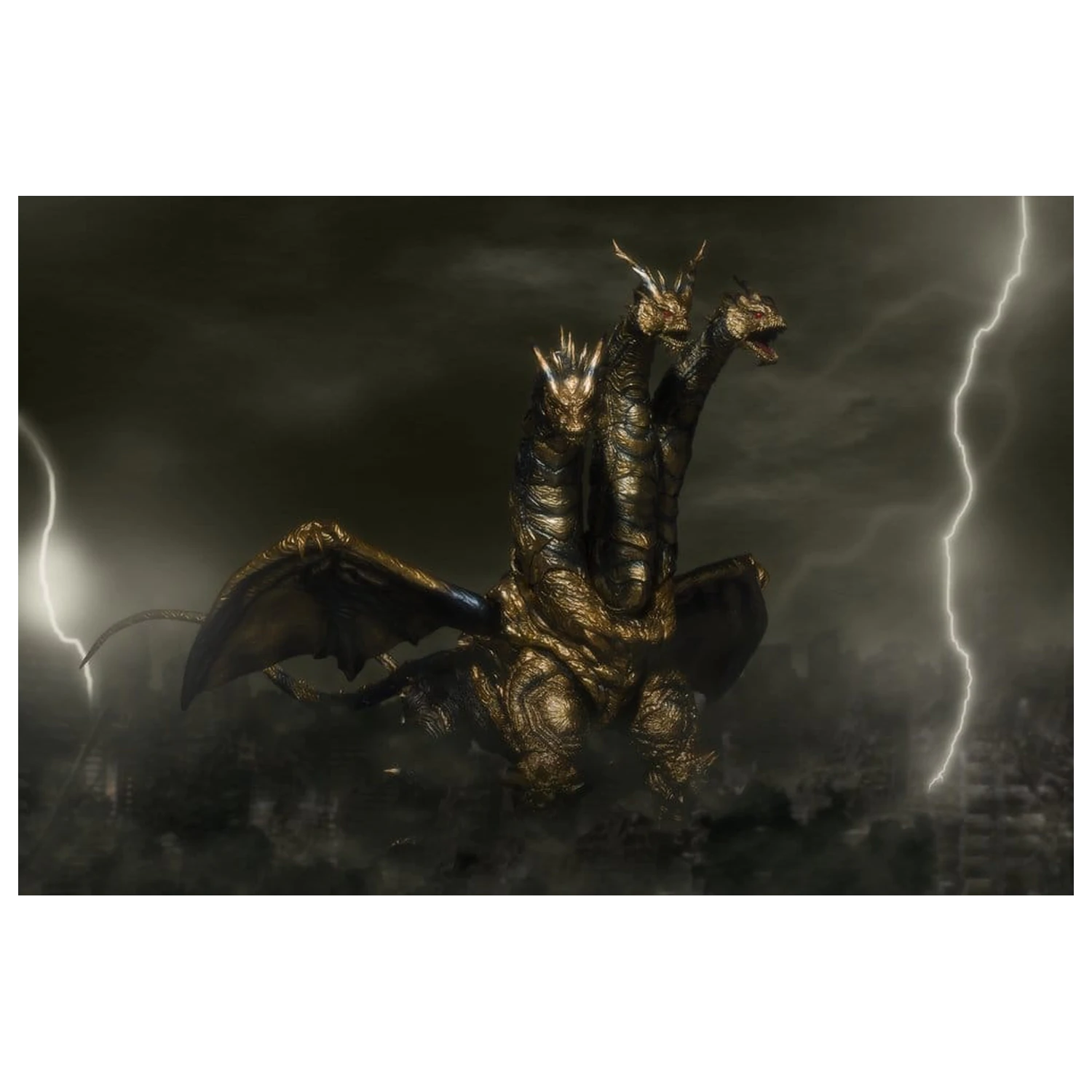 Godzilla S.H.MonsterArts akciófigura Kaizer Ghidorah 25 cm termékfotó