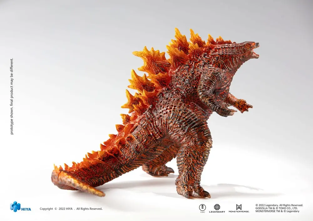 Godzilla Stylist Series Godzilla: King of the Monsters Burning Godzilla News Year Exkluzív PVC szobor figura 20 cm termékfotó