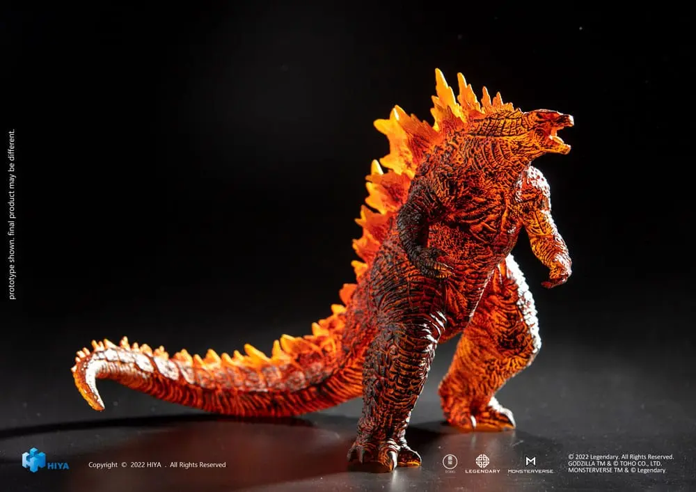 Godzilla Stylist Series Godzilla: King of the Monsters Burning Godzilla News Year Exkluzív PVC szobor figura 20 cm termékfotó