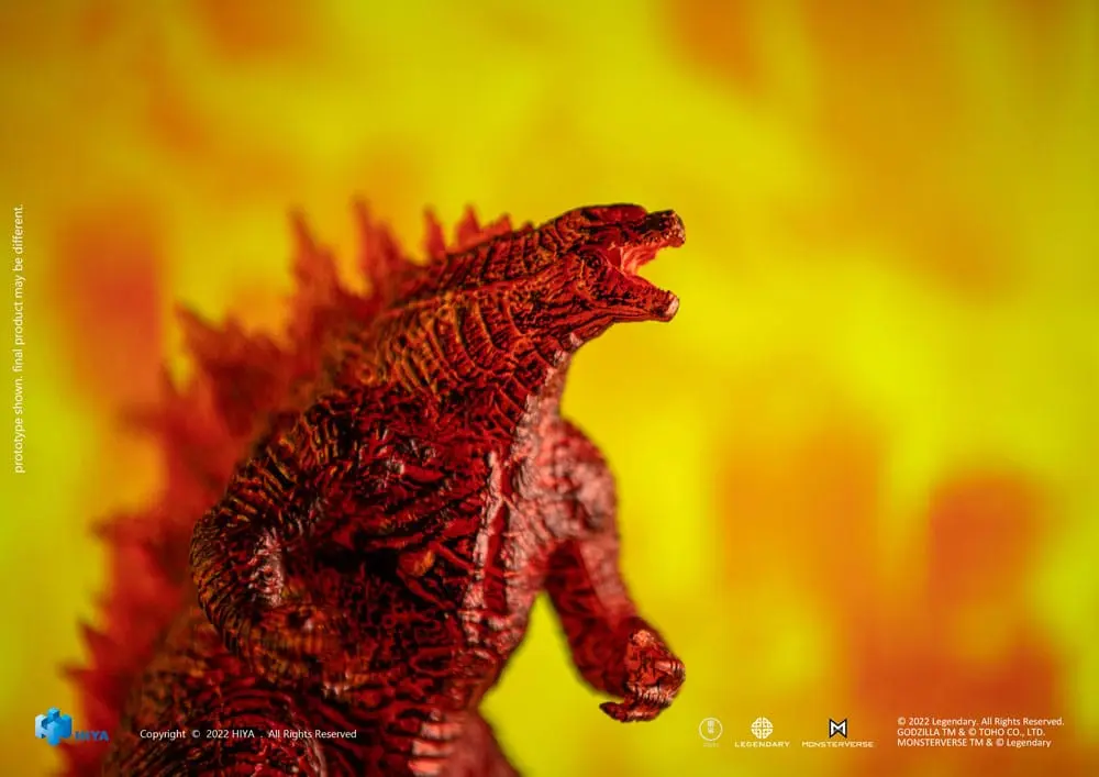 Godzilla Stylist Series Godzilla: King of the Monsters Burning Godzilla News Year Exkluzív PVC szobor figura 20 cm termékfotó