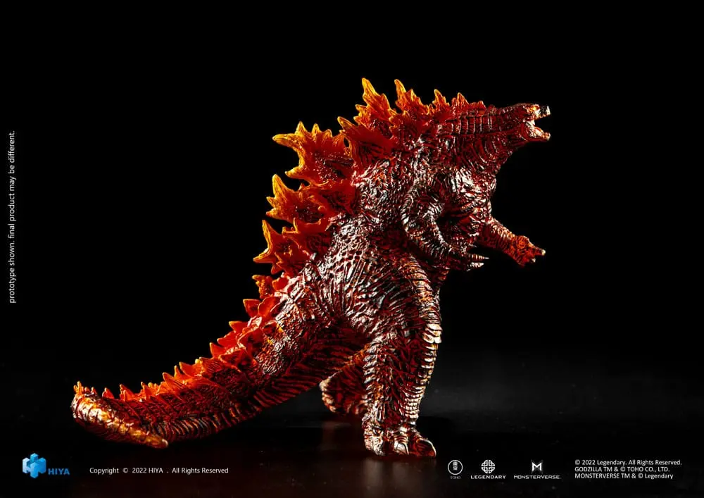 Godzilla Stylist Series Godzilla: King of the Monsters Burning Godzilla News Year Exkluzív PVC szobor figura 20 cm termékfotó