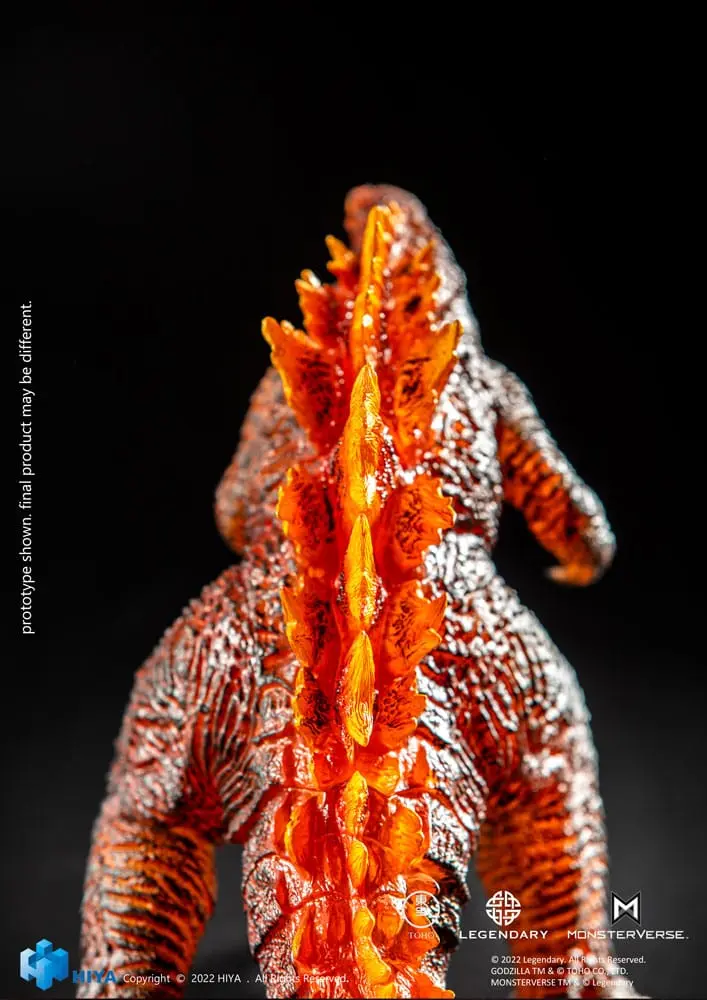 Godzilla Stylist Series Godzilla: King of the Monsters Burning Godzilla News Year Exkluzív PVC szobor figura 20 cm termékfotó