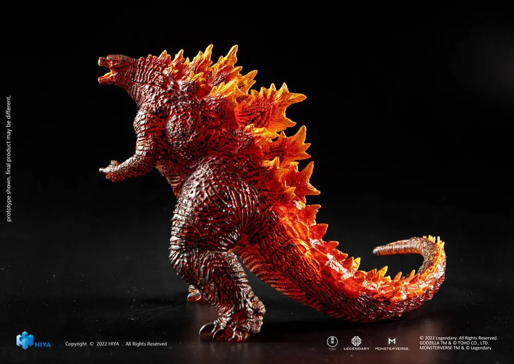 Godzilla Stylist Series Godzilla: King of the Monsters Burning Godzilla News Year Exkluzív PVC szobor figura 20 cm termékfotó