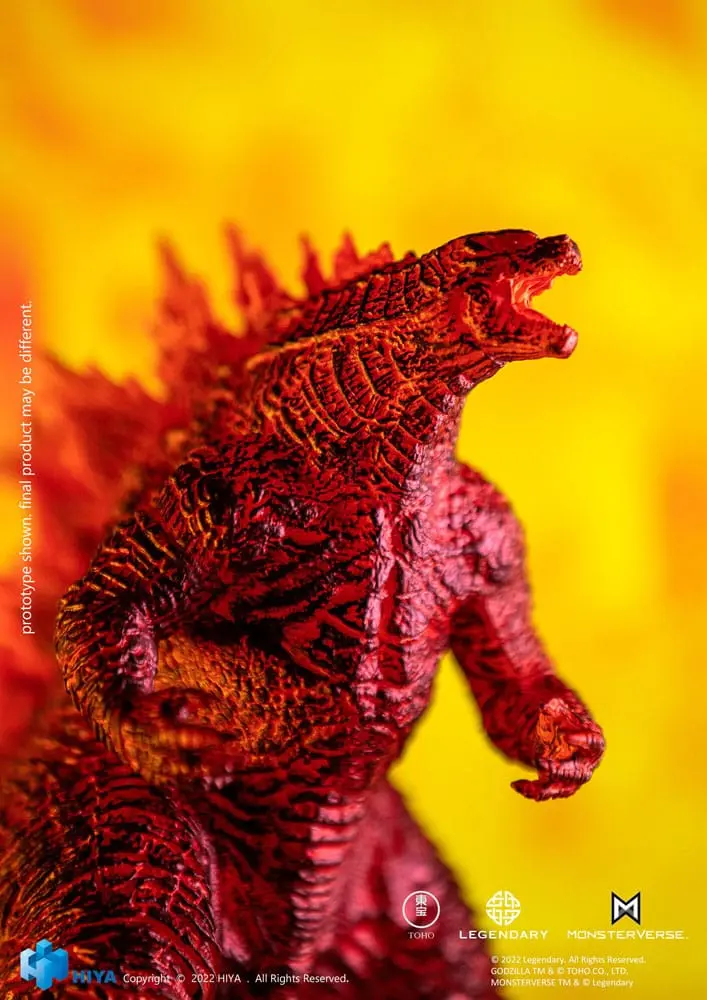 Godzilla Stylist Series Godzilla: King of the Monsters Burning Godzilla News Year Exkluzív PVC szobor figura 20 cm termékfotó