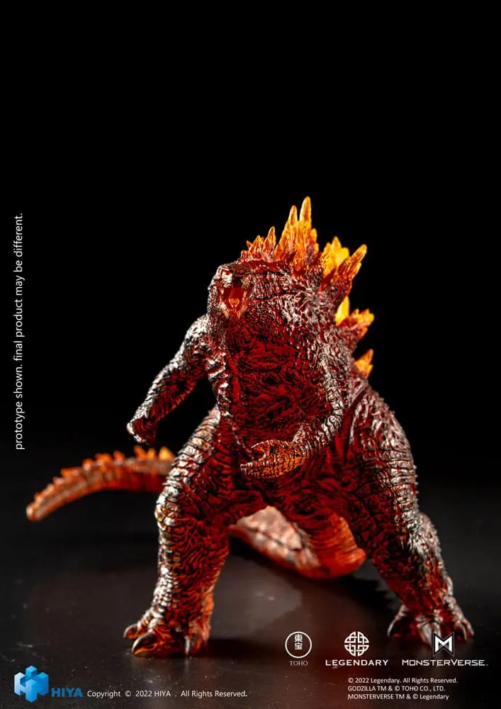 Godzilla Stylist Series Godzilla: King of the Monsters Burning Godzilla News Year Exkluzív PVC szobor figura 20 cm termékfotó