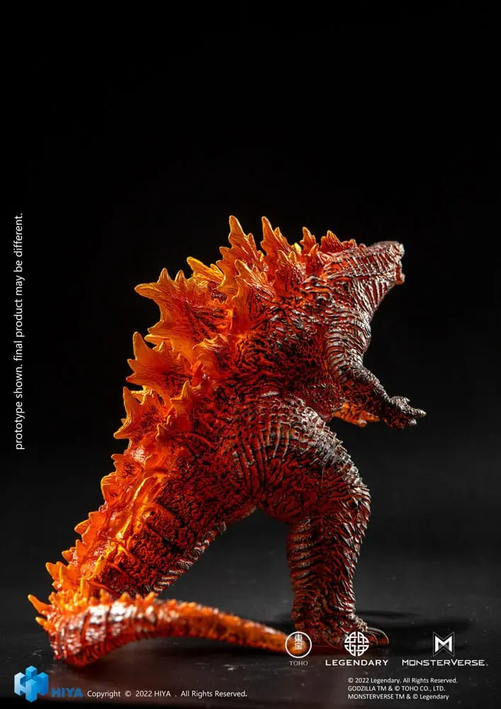 Godzilla Stylist Series Godzilla: King of the Monsters Burning Godzilla News Year Exkluzív PVC szobor figura 20 cm termékfotó