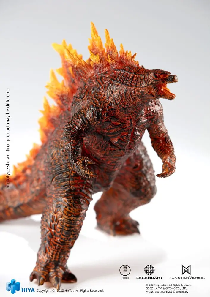 Godzilla Stylist Series Godzilla: King of the Monsters Burning Godzilla News Year Exkluzív PVC szobor figura 20 cm termékfotó