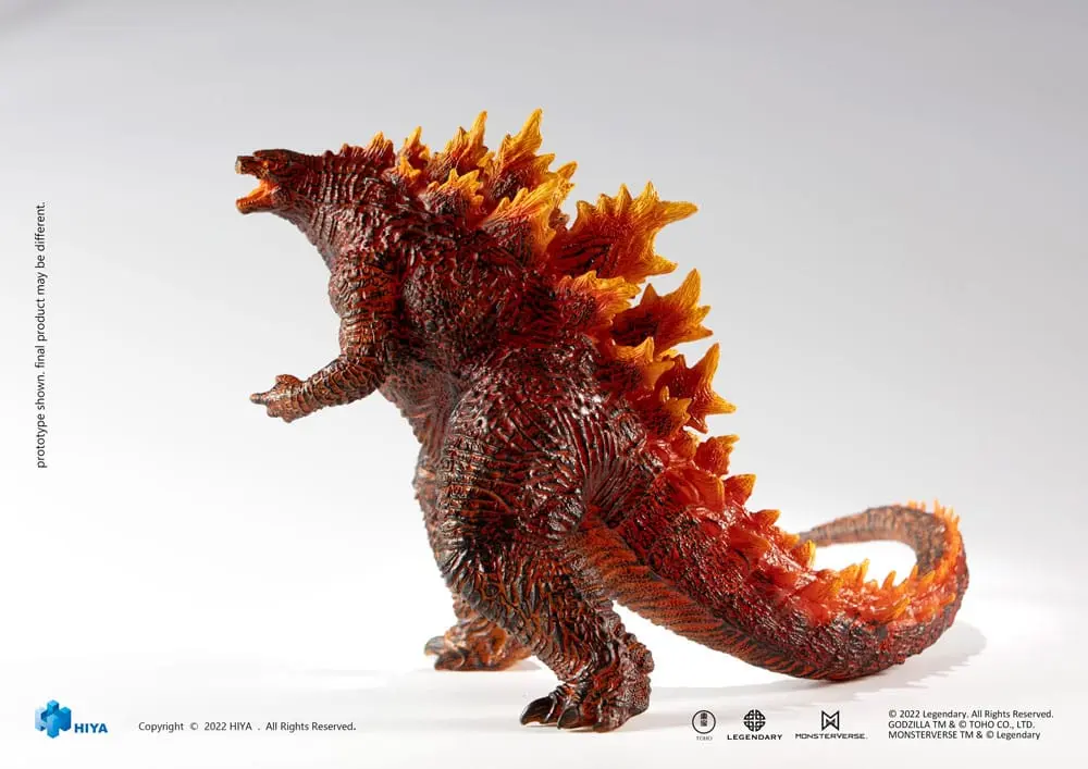 Godzilla Stylist Series Godzilla: King of the Monsters Burning Godzilla News Year Exkluzív PVC szobor figura 20 cm termékfotó