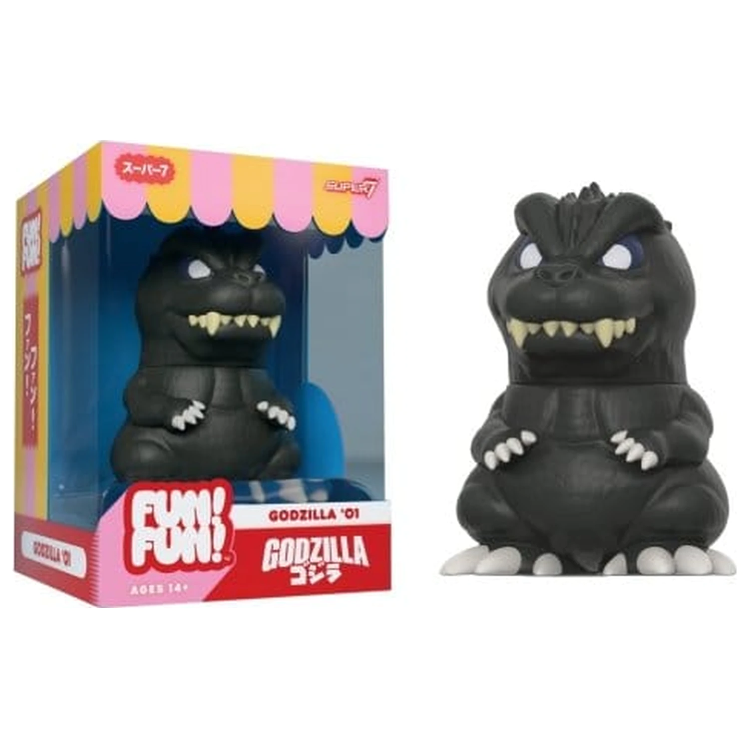 Godzilla Toho Fun! Fun! Mini figura Wave 02 Godzilla 2001 termékfotó