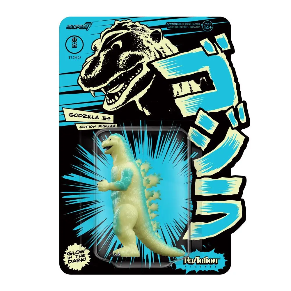 Godzilla Toho ReAction akciófigura Godzilla '54 (Glow) SDCC22 10 cm termékfotó