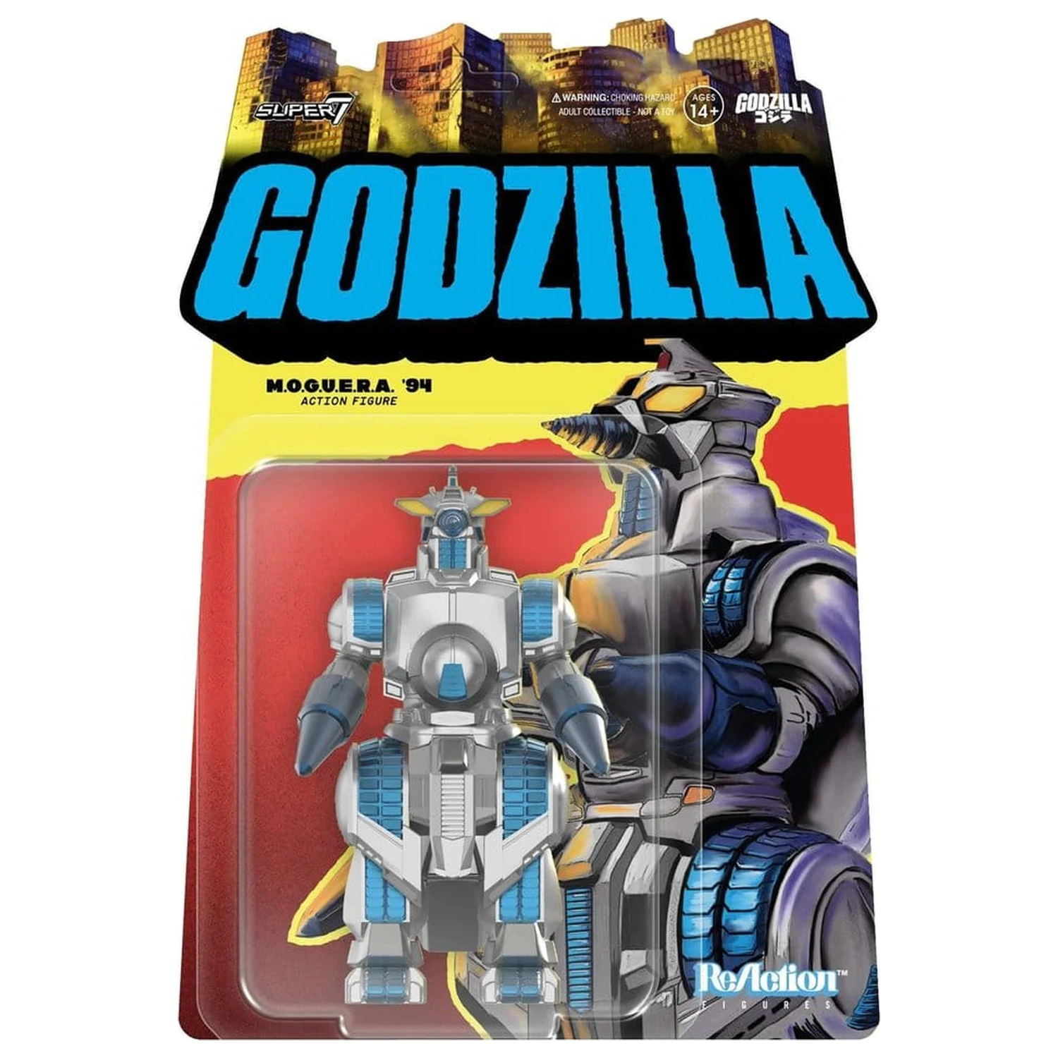 Godzilla Toho ReAction akciófigura M.O.G.U.E.R.A. 10 cm termékfotó
