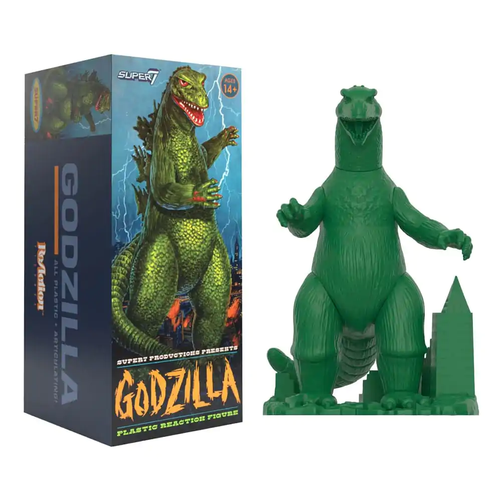 Godzilla Toho ReAction Godzilla akciófigura modell készlet dobozban 10 cm termékfotó