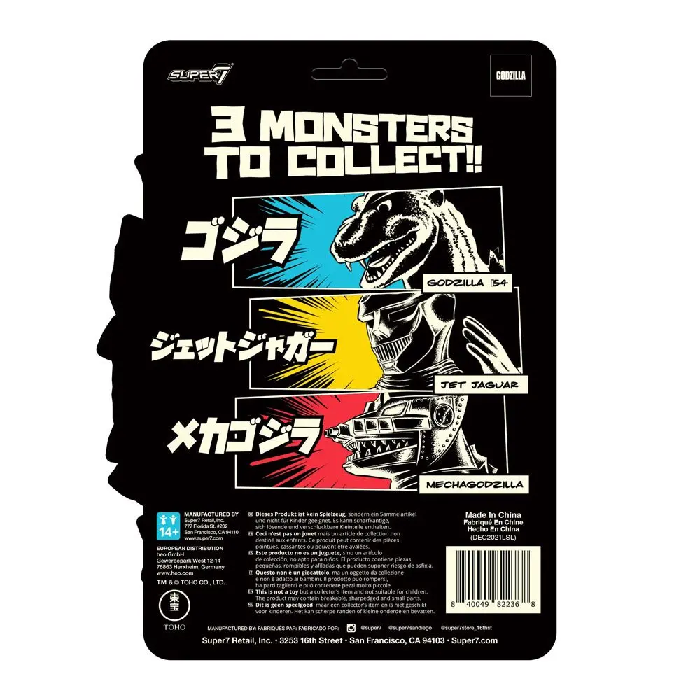 Godzilla Toho ReAction Mechagodzilla (Glow) SDCC22 akciófigura 10 cm termékfotó