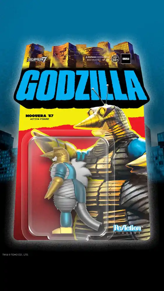 Godzilla Toho ReAction Wave 05 Moguera ´57 akciófigura 10 cm termékfotó