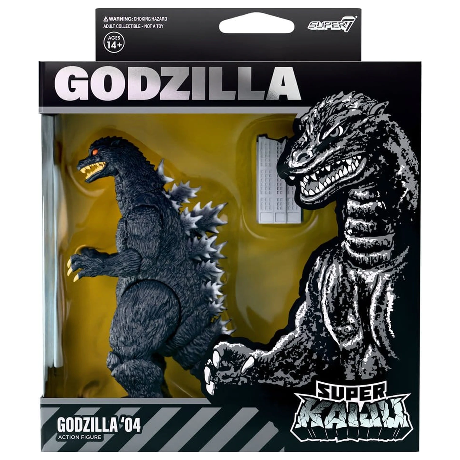 Godzilla Toho Super Kaiju akciófigura Wave 04 Godzilla 2004 termékfotó