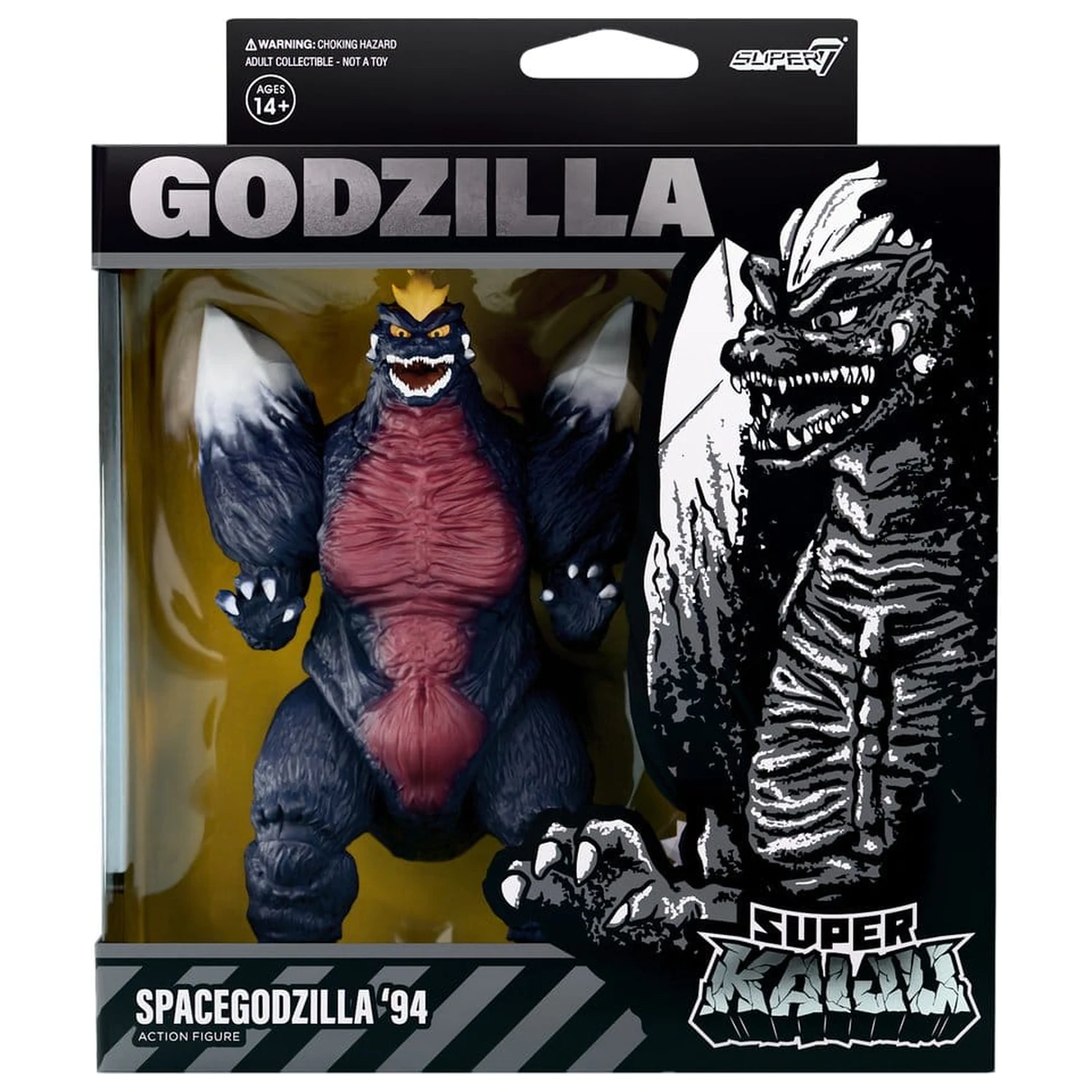 Godzilla Toho Super Kaiju akciófigura Wave 04 Space Godzilla '94 termékfotó